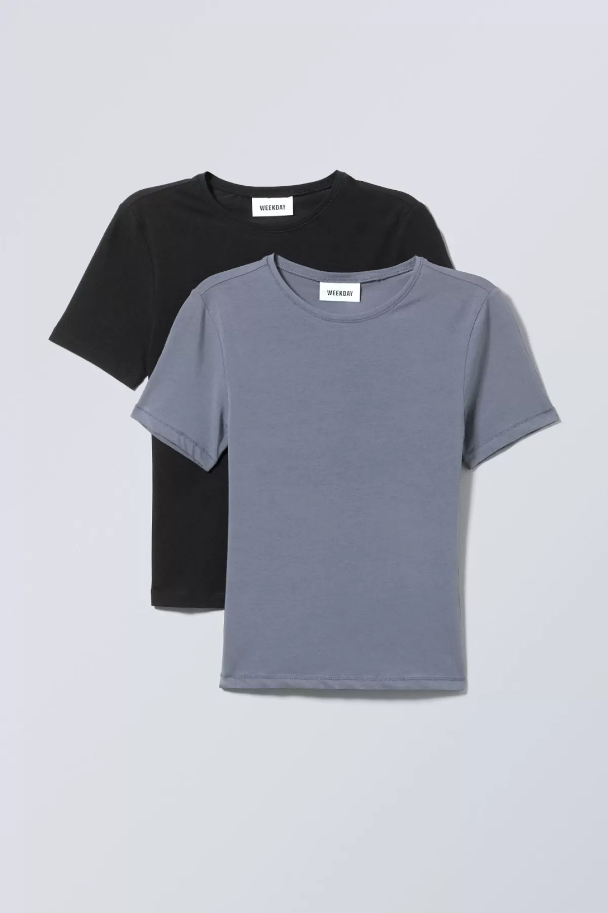 Weekday 2--shirt pack Slim Fitted T Flash Sale