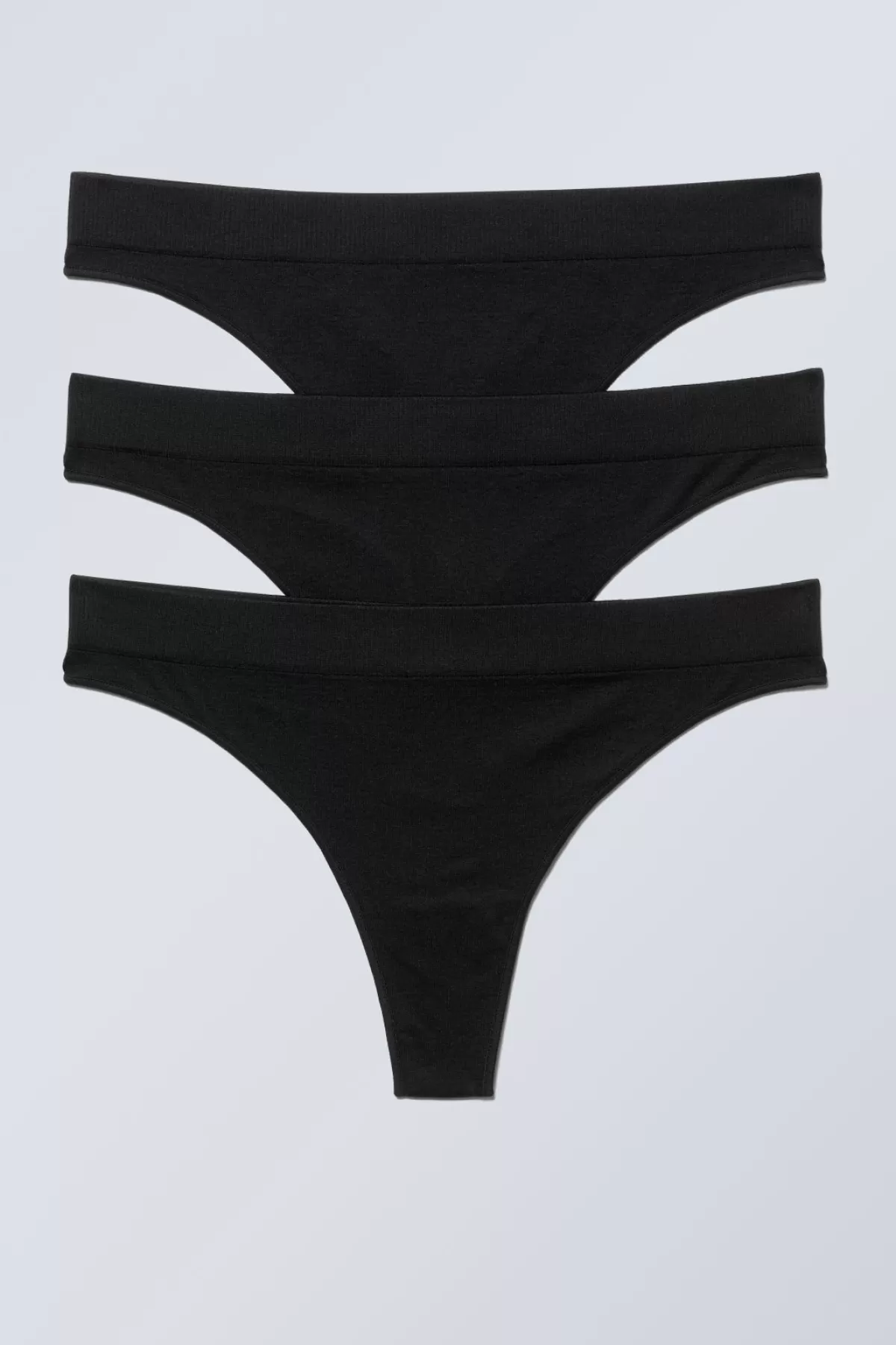 Weekday 3- pack Cat Soft Thong Discount