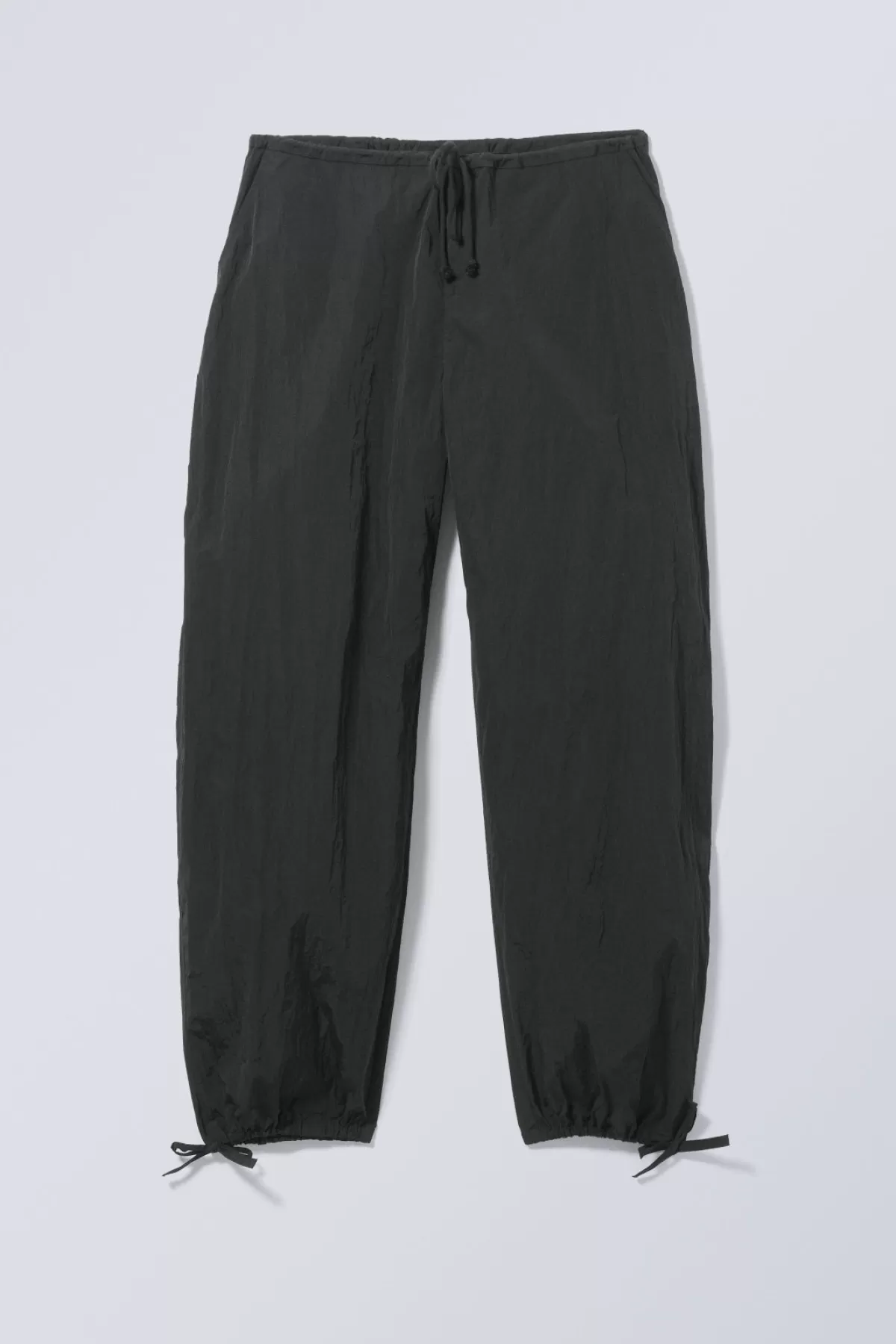 Weekday Alister Tracksuit Parachute Trousers Black Discount