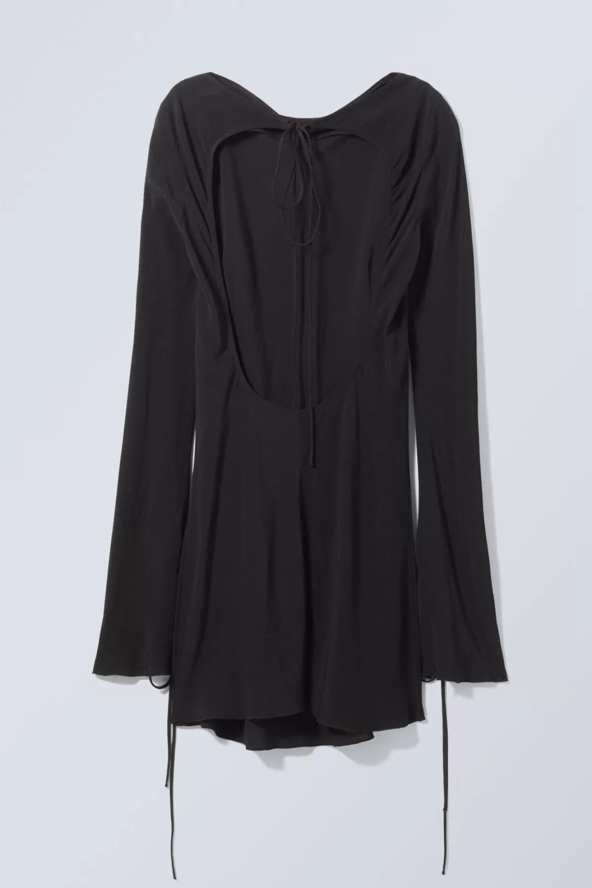 Weekday Bella Mini Dress Black Cheap