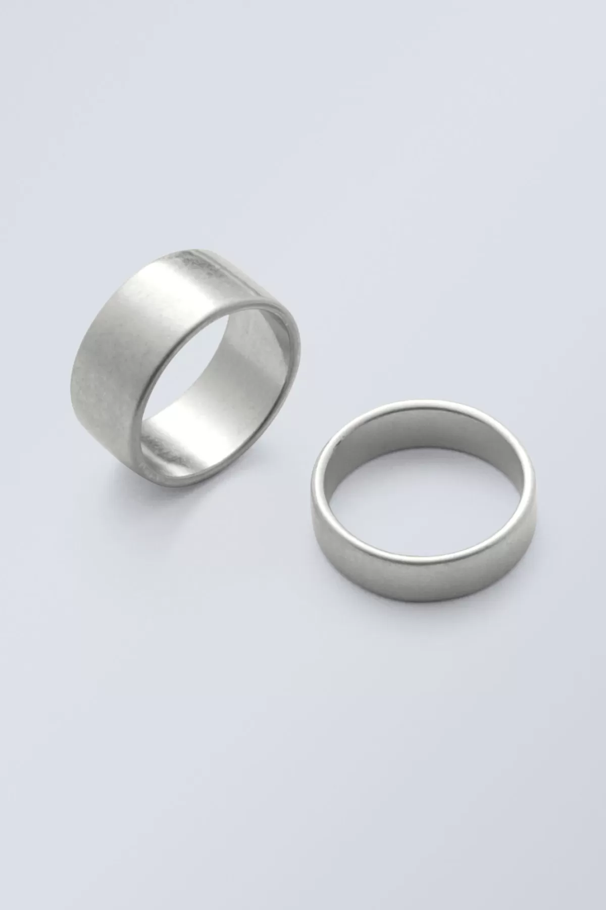 Weekday Damir Ring Set Silver Fashion