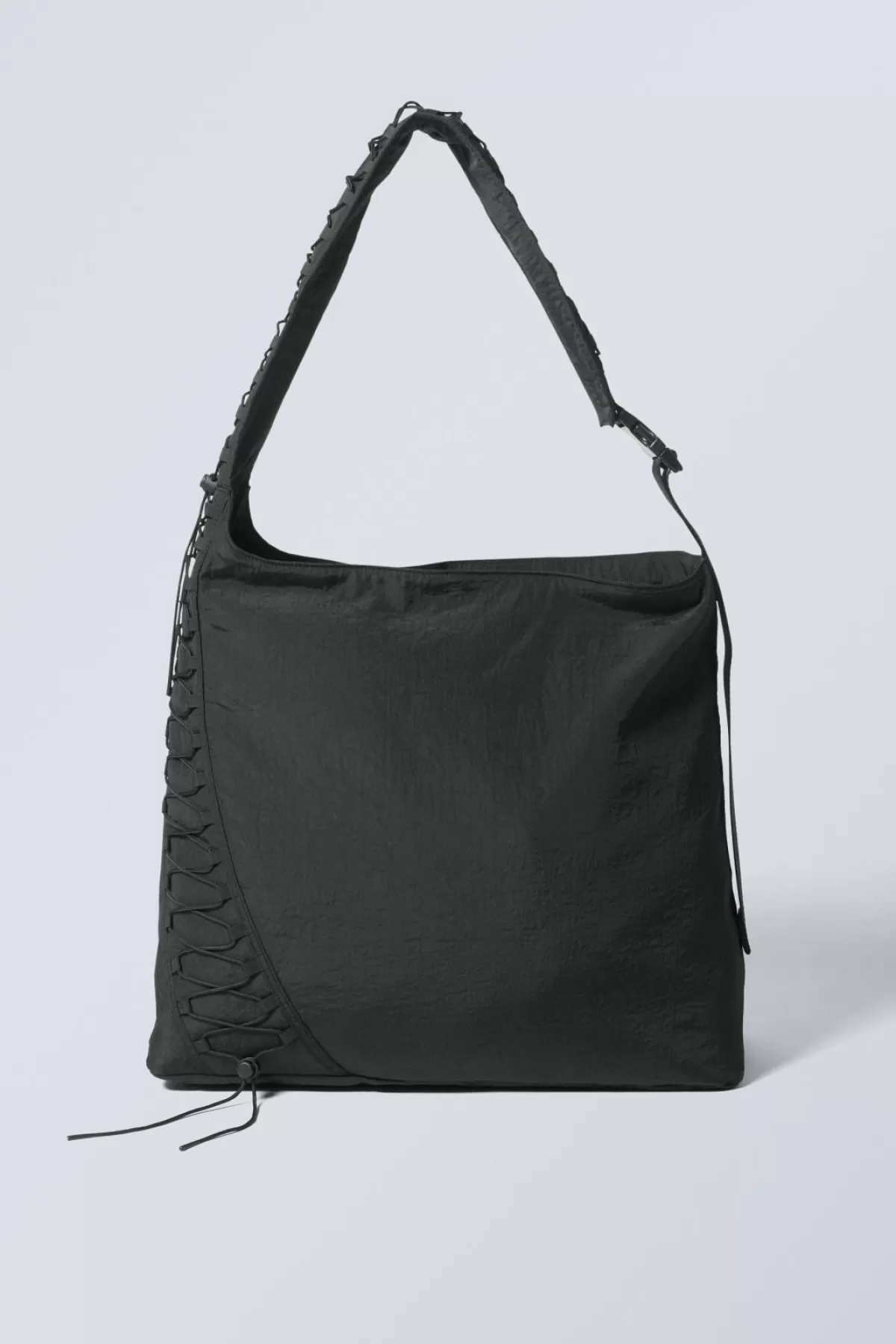 Weekday Dawa Drawstring Shoulder Bag Black Cheap