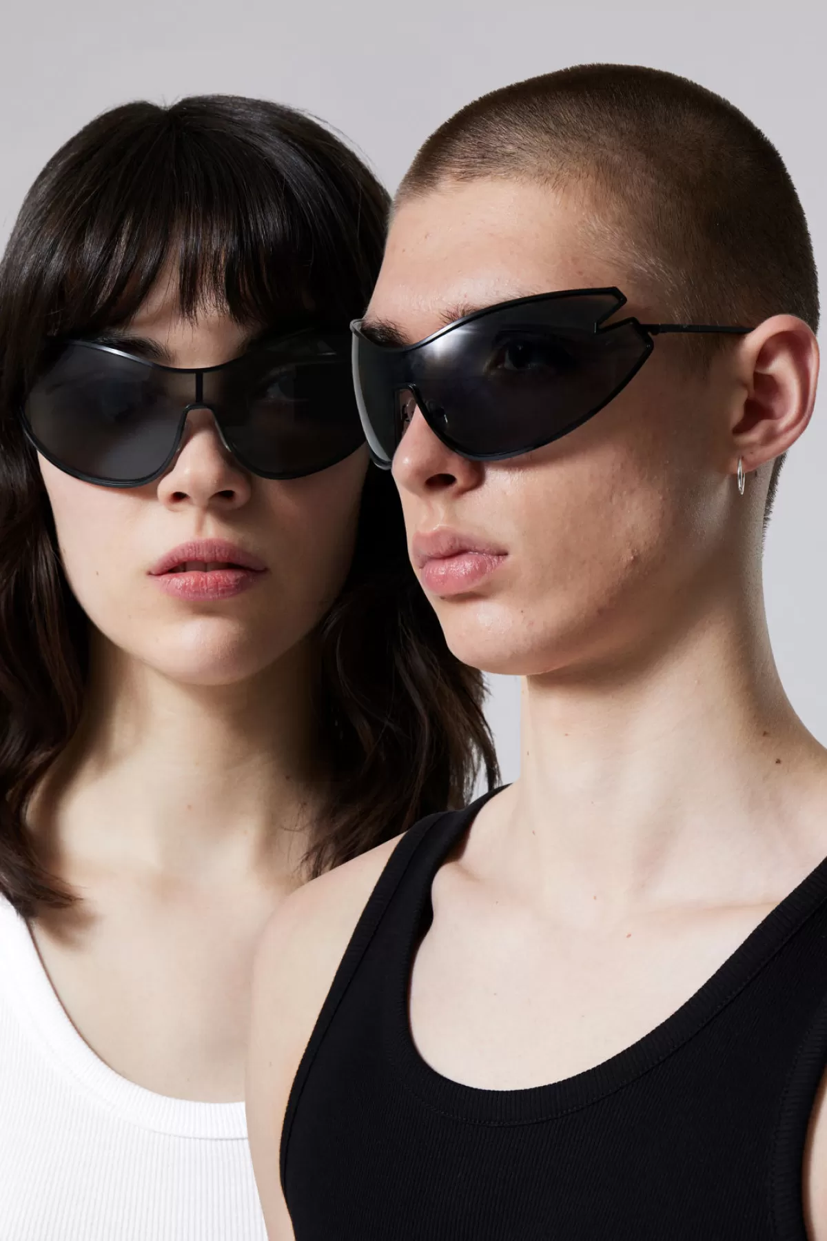 Weekday Fly Sunglasses Black Sale