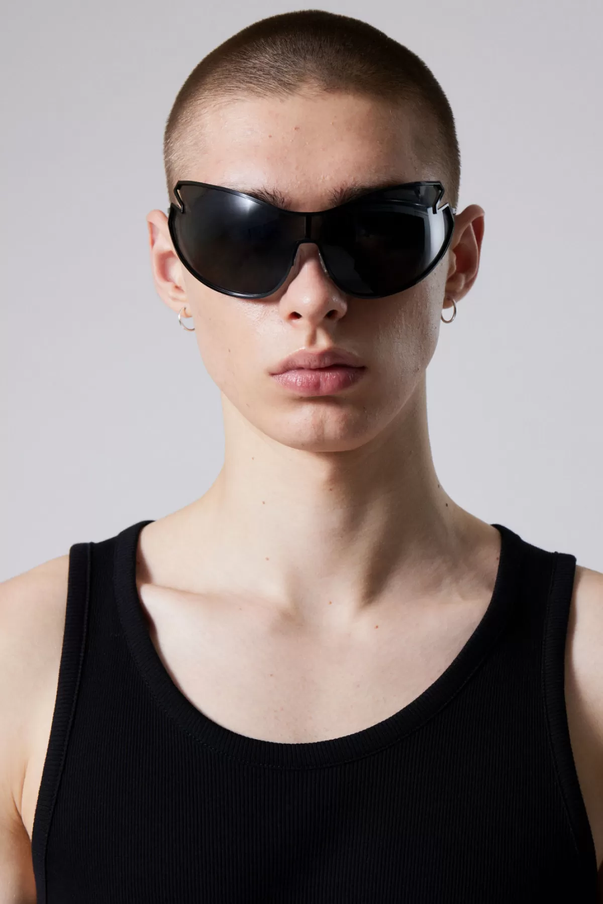 Weekday Fly Sunglasses Black Sale