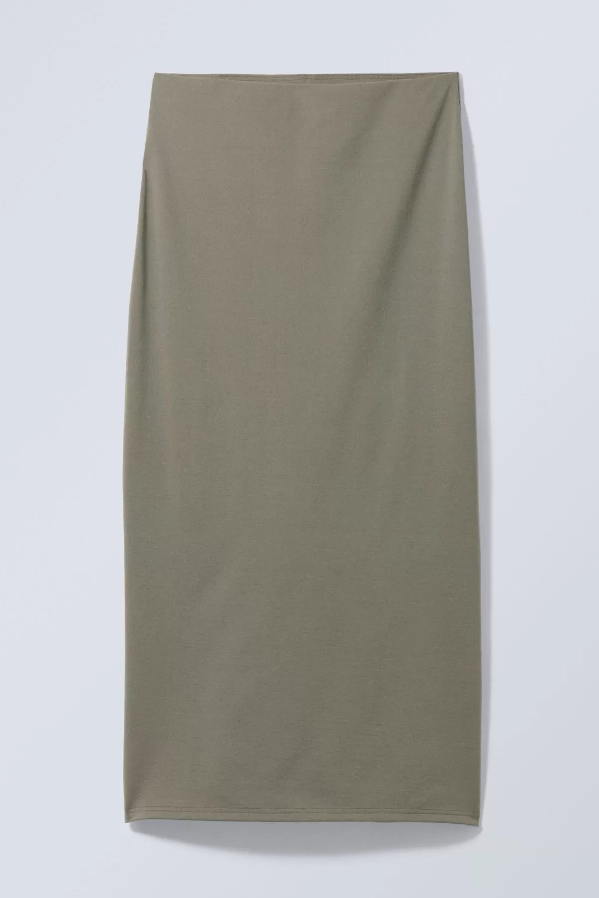 Weekday Johanna Long Pencil Skirt Taupe Online