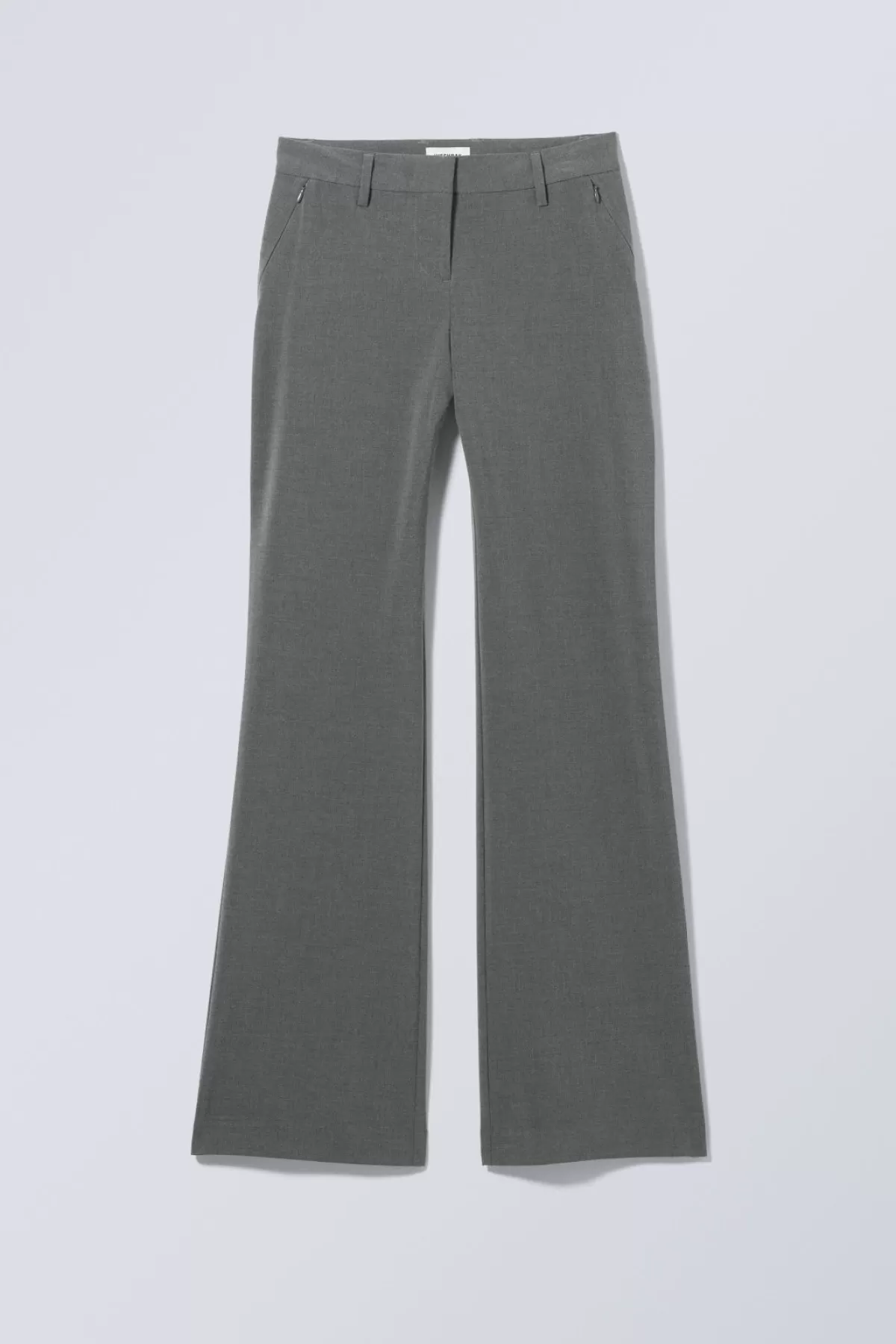 Weekday Kate Flared Suiting Trousers Dark Grey Store