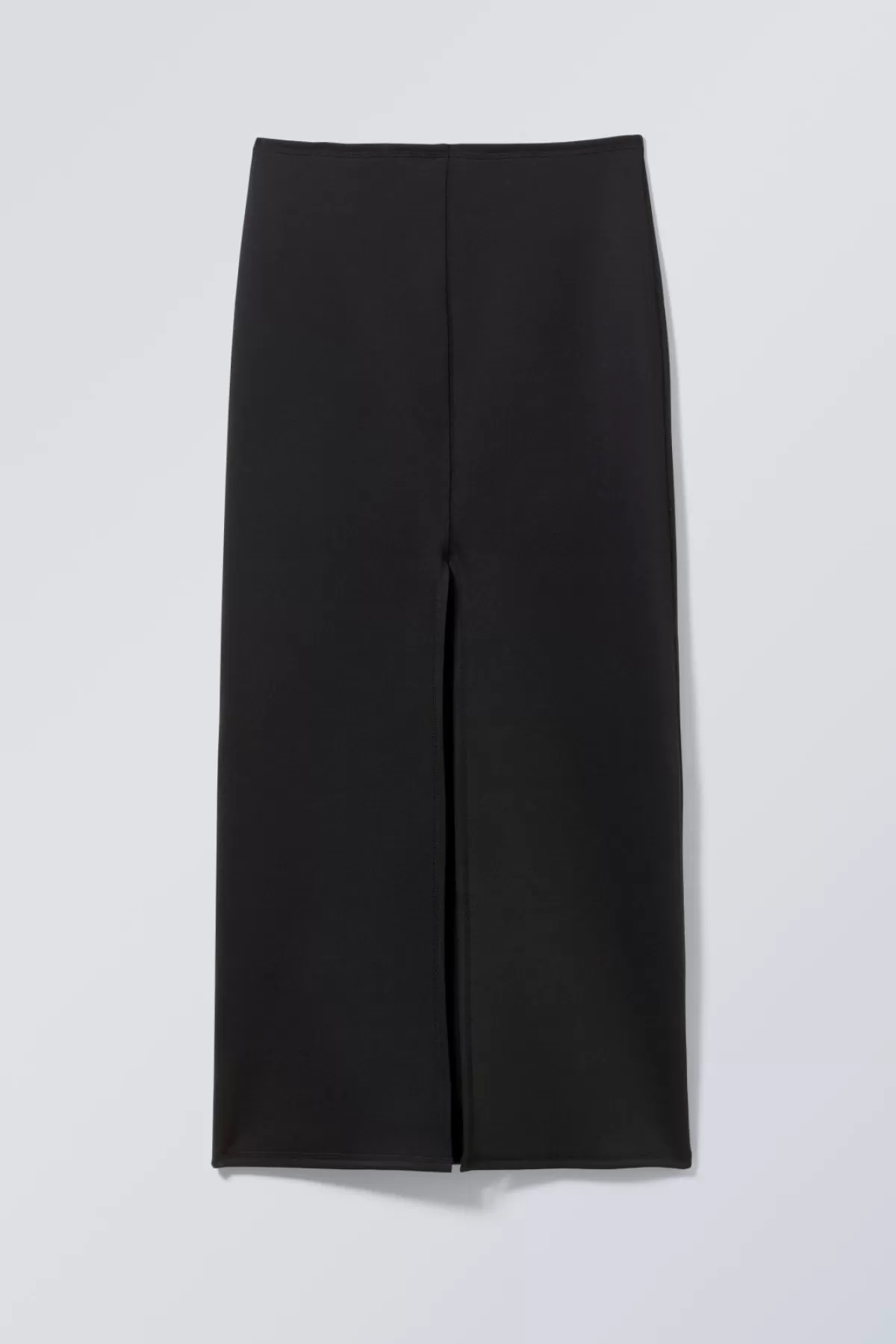 Weekday Minimal Long Skirt Black Cheap