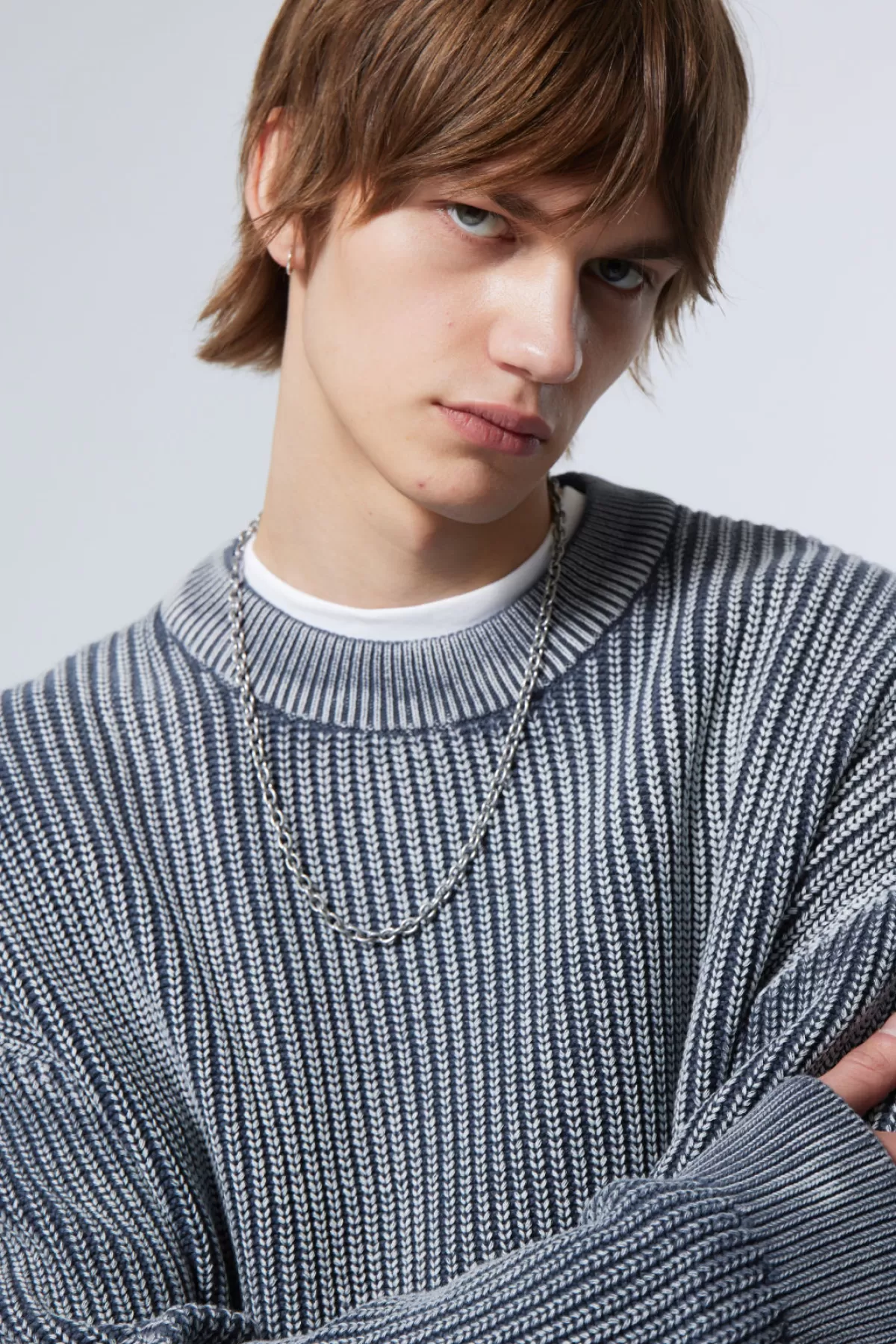 Weekday Regular Heavy Knit Sweater Two Clearance