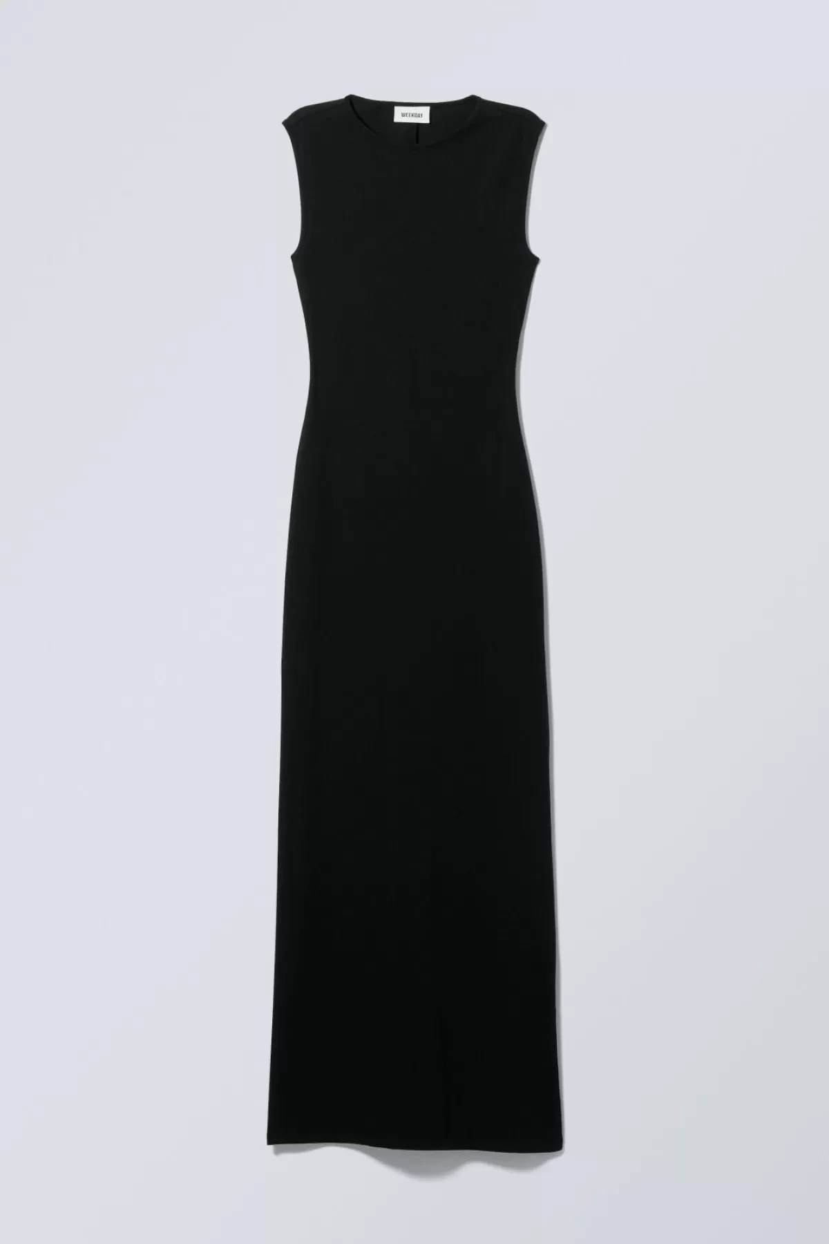 Weekday Sleeveless Slitted Maxi Dress Black Flash Sale