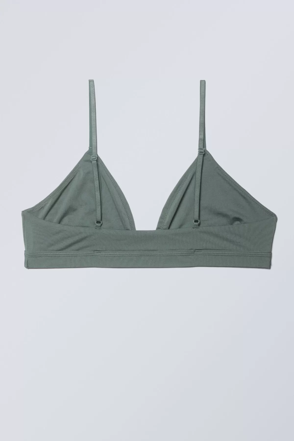 Weekday Soft Triangle Bralette Soul Dusty Turquoise Best