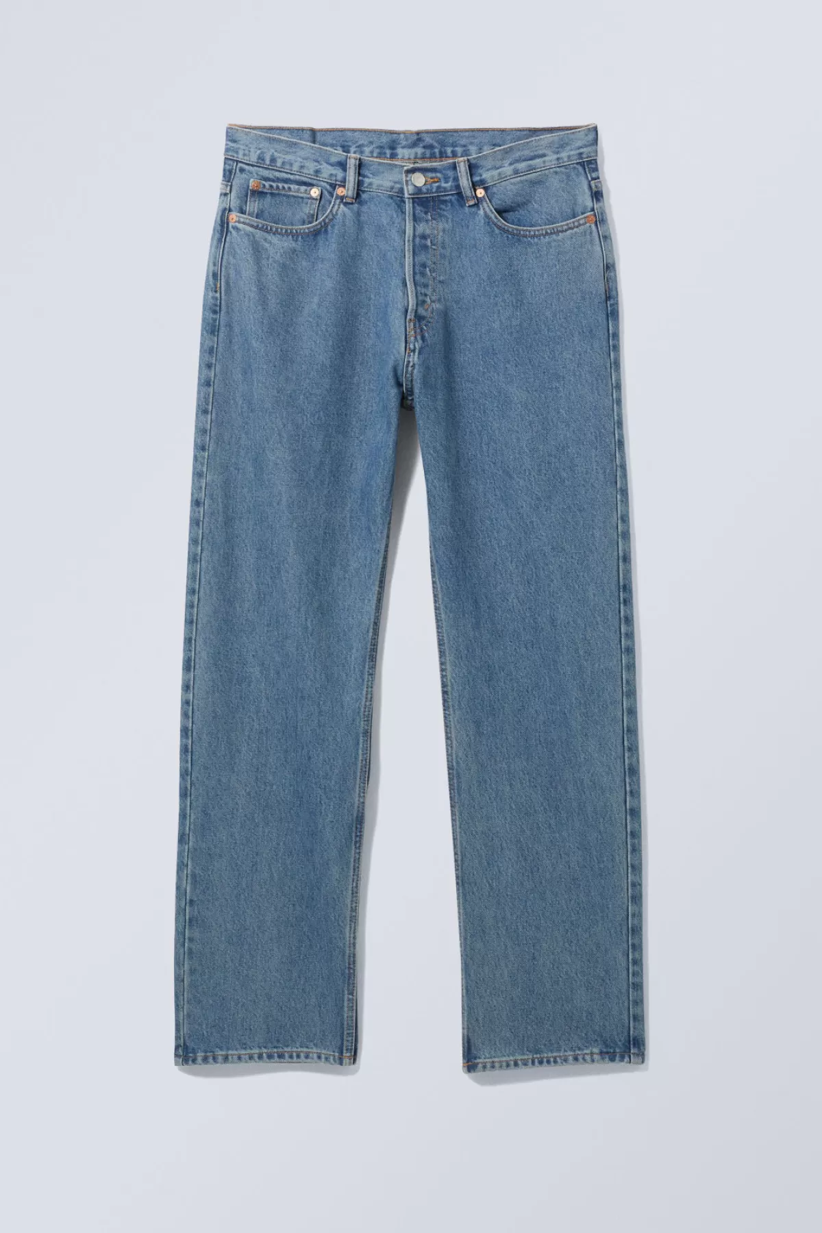 Weekday Space Relaxed Straight Jeans 90s blue Online