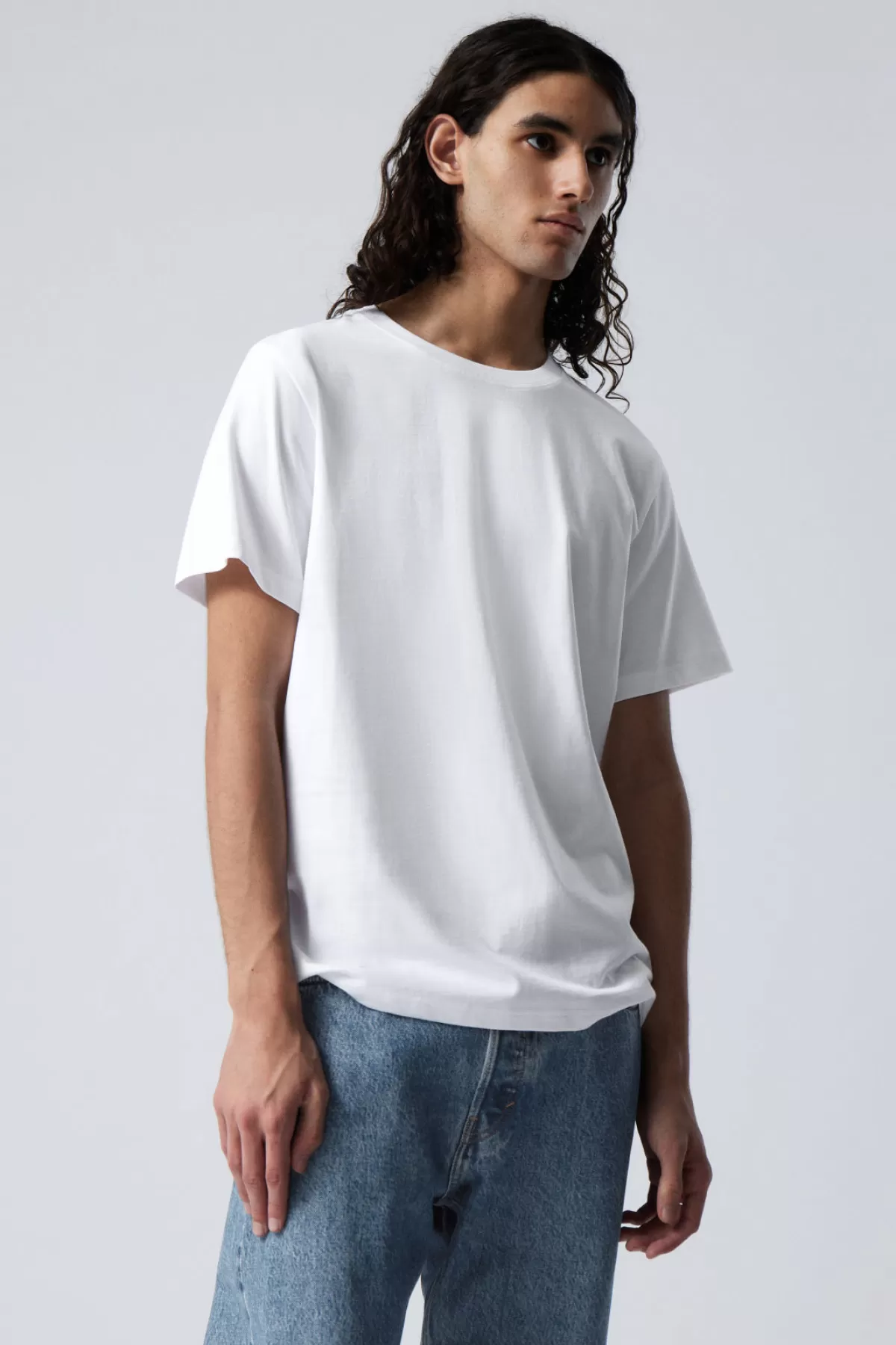 Weekday Standard Midweight T- shirt Clearance