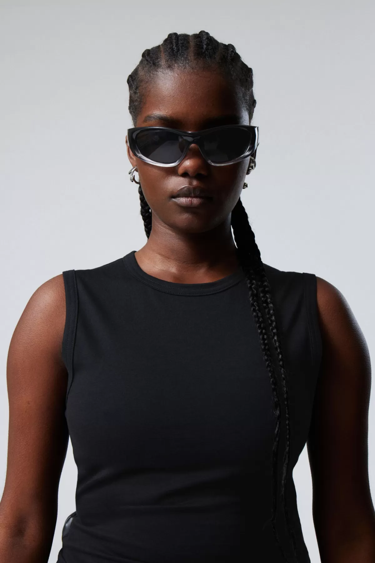 Weekday Trek Sunglasses Black Fashion