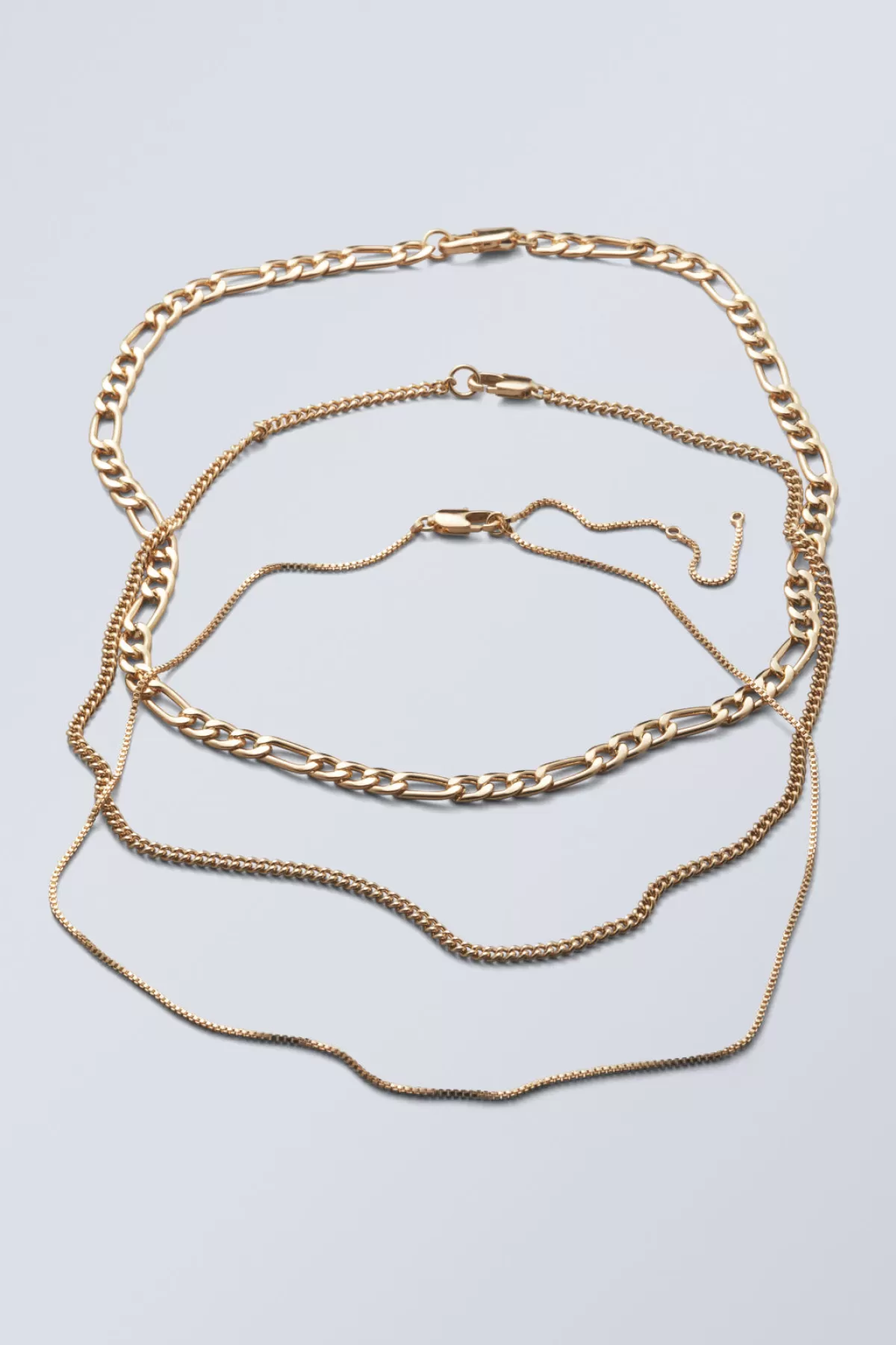 Weekday Unity Necklace Set Golden Store