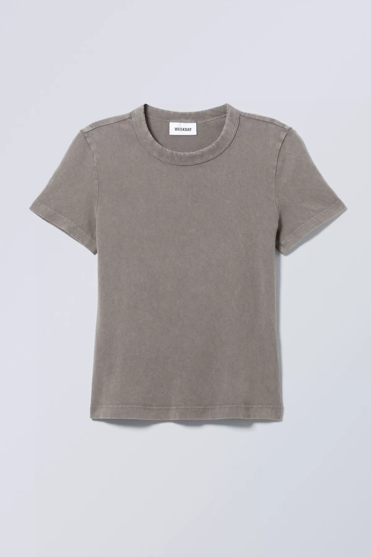 Weekday Washed Fitted T- shirt Best Sale